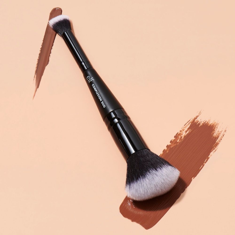 2 Pack - e.l.f. Complexion Duo Brush - Each Packaging may vary