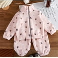 thumbnail image 3 of OSOLU Children Boys Girls Clothing Sets Winter Thermal Home Long Sleeve 2 Piece Fuzzy Outfit Cozy Warm Loungewear Soft Cold Weather Elegant Casual Sets, 3 of 3