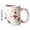B, variant on Lumulena Ceramic Christmas Mug - Multiple Christmas Themed 2D Flat Printed Mugs, Cute Home Holiday Coffee Cup, Convenient Beverage Cup with Handle, Heartwarming Winter Gift for Family and Friend