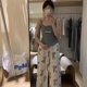 thumbnail image 5 of Pantalones de pijama con estampado de dibujos animados para mujer, ropa de dormir de talla grande, Y2K, Primavera, 2024, 5 of 5
