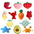 thumbnail image 2 of Dosaele 1pc Random Cute Plush Pet Toy Cartoon Banana Chew Toy With Sound Paper For Cats And Dogs, 2 of 7