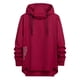 thumbnail image 2 of pstuiky manga larga de hombre, Sudadera con capucha deportiva de manga larga para hombre, holgada, de color liso, informal, para hombre Tops de hombre xxl, 2 of 4