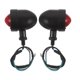thumbnail image 1 of unbranded 2Ud Luces De Señal LED Para Motocicleta Con Cubierta Roja Vintage Para Uso En, 1 of 7