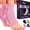 Pink, variant on Ankle Brace Socks - Ankle Compression Sleeve - Foot Brace for Women & Men - Tendonitis & Arthritis Ankle Support Sports Running, Plantar Fasciitis Relief & Stabilizing Ankle Wrap