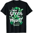 thumbnail image 1 of ALVORD I Wear Green For Myself Green Ribbon Liver Cancer Awareness T-Shirt Unisex S-5XL, 1 of 4