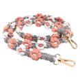 thumbnail image 1 of LCXmlly Vibrant Colored Shoulder Strap Contrast Color Woven Shoulder Strap Flower Knitted Handbag Purse Replacement Detachable Shoulder Crossbody Strap 1 Set, 1 of 8