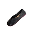 thumbnail image 2 of Mevxay Chaussures Plates à Lacets Confortables à Bout Rond à Blocs de Couleur pour Femmes, Mode et Décontractées, Bleu, Taille 6, 2 of 9