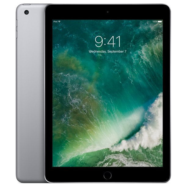 spænding Etna Overholdelse af Apple iPad 5th Gen A1822 (WiFi) 32GB Space Gray (Used - Grade C) -  Walmart.com