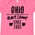 thumbnail image 4 of Inktastic Ohio Awesome Since 1803 Boys or Girls Baby Bodysuit, 4 of 5