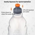 thumbnail image 5 of AONIJIE 2 Pcs 250ml/8.45oz Sports Hydration Water Bottle BPA Free, Leakproof & Lightweight, 5 of 6