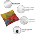 thumbnail image 4 of SHANXI  Prickly Pear Cactus Throw Pillow Cover Succulent Plant Throw Pillow Case Decorative Cushion Cover Pillowcase 12x12in, 4 of 5