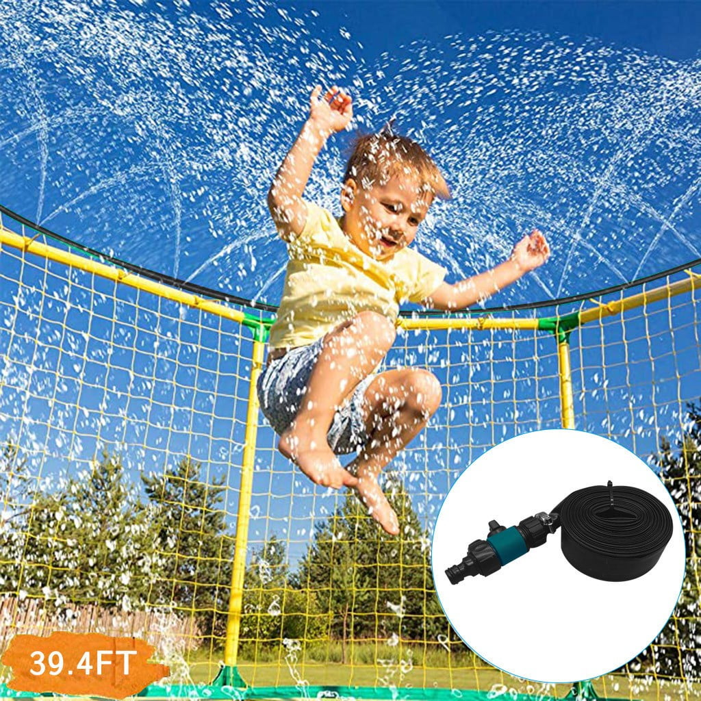 Yiwula Trampoline Waterpark Sprinkler Best Outdoor Summer Toys For Kids Outside Walmart Com Walmart Com