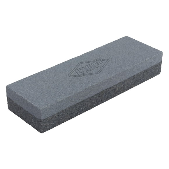 Piedra de lijar y frotar QEP, 5 x 15 cm, doble grano
