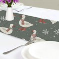 thumbnail image 4 of Yayeee Table Runner 70 inches Long Home Kitchen Dinning Party Decoration, Winter Goose, 4 of 7