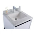 thumbnail image 5 of Laviva Alto 24" Wood Cabinet with Marble Countertop in White, 5 of 9