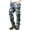 Blue, variant on fartey Mens Plus Size Camo Pants Casual Multiple Pockets Cargo Pant with Zipper Button Baggy Comfy Outdoors Tactical Trousers, XS-6XL