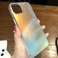 thumbnail image 2 of Fashion Matte Aurora Laser Gradient Phone Case For iPhone 16 Pro Max 15 14 13 12 Pro Max XS Max 16 Plus 11 Shockproof Cover tzw, 2 of 7