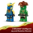 thumbnail image 6 of LEGO NINJAGO Jay's Dragon Mech Fight Building Toy - Pretend Play Set for Boys & Girls, Ages 4+ - Includes 2 Minifigures - Gifts for Birthdays - 71853, 6 of 8
