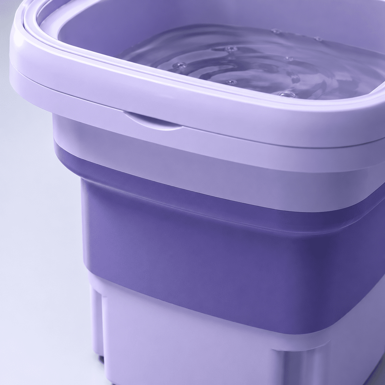 Foldable Mini Washing Machine – Portable Electric Washer with Drain Basket