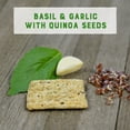 thumbnail image 3 of Triscuit Basil & Garlic With Quinoa Seeds Whole Wheat Crackers, 8 oz, 3 of 15