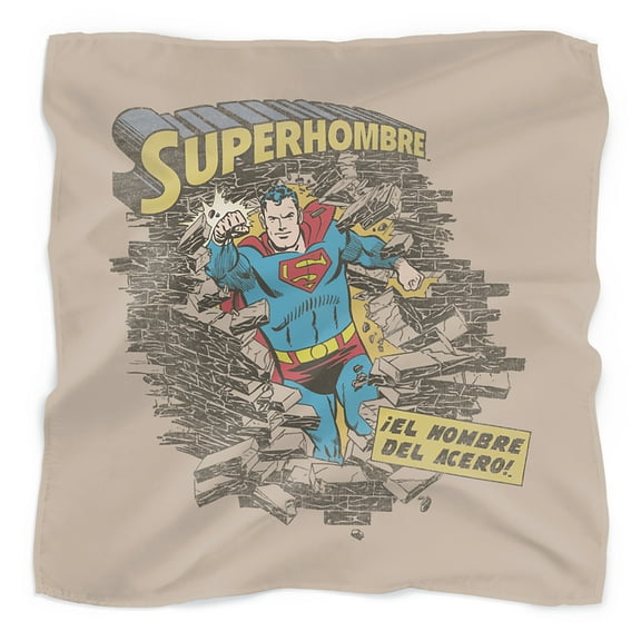 Superman Superhombre Dos Bandana (21 in x 21 in)