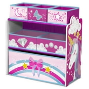 Delta Children Unicorn Design & Store 6 Bin Toy Storage Organizer - Greenguard Gold Certified