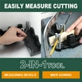 2In1 Mitre Measuring Cutting Tool, Measuring And Sawing Mitre Angles