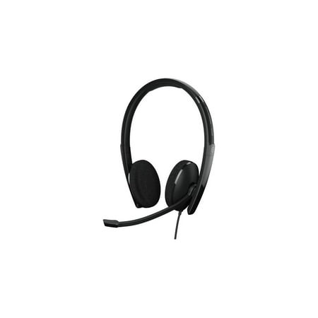 Sennheiser Adapt 160 USB II Double-Sided USB Headset for UC Professionals, Black