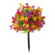 thumbnail image 5 of Estaca de flores artificiales para el suelo, adorno decorativo, ramo de cementerio, flores falsas Violeta colorida, 5 of 9
