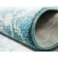 thumbnail image 5 of Contemporary Franbu Collection Area Rug Light Blue - 7'x10', 5 of 5