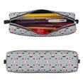 thumbnail image 2 of Vsdgher Christmas Gnome 1 Leather Pencil Case, Makeup Pouch, Zipper Pouch for Daily Essentials, Storage Organizer, Cosmetics and Stationary Bag, 2 of 7