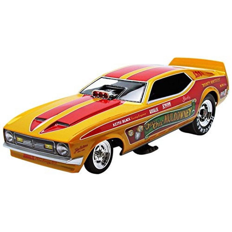 1/18 ロングノーズ マスタング シャーリー マルダウニー 1972 ミニカー Autoworld AW1113 1972 Ford Mustang Shirley Cha Cha Muldowney Funny