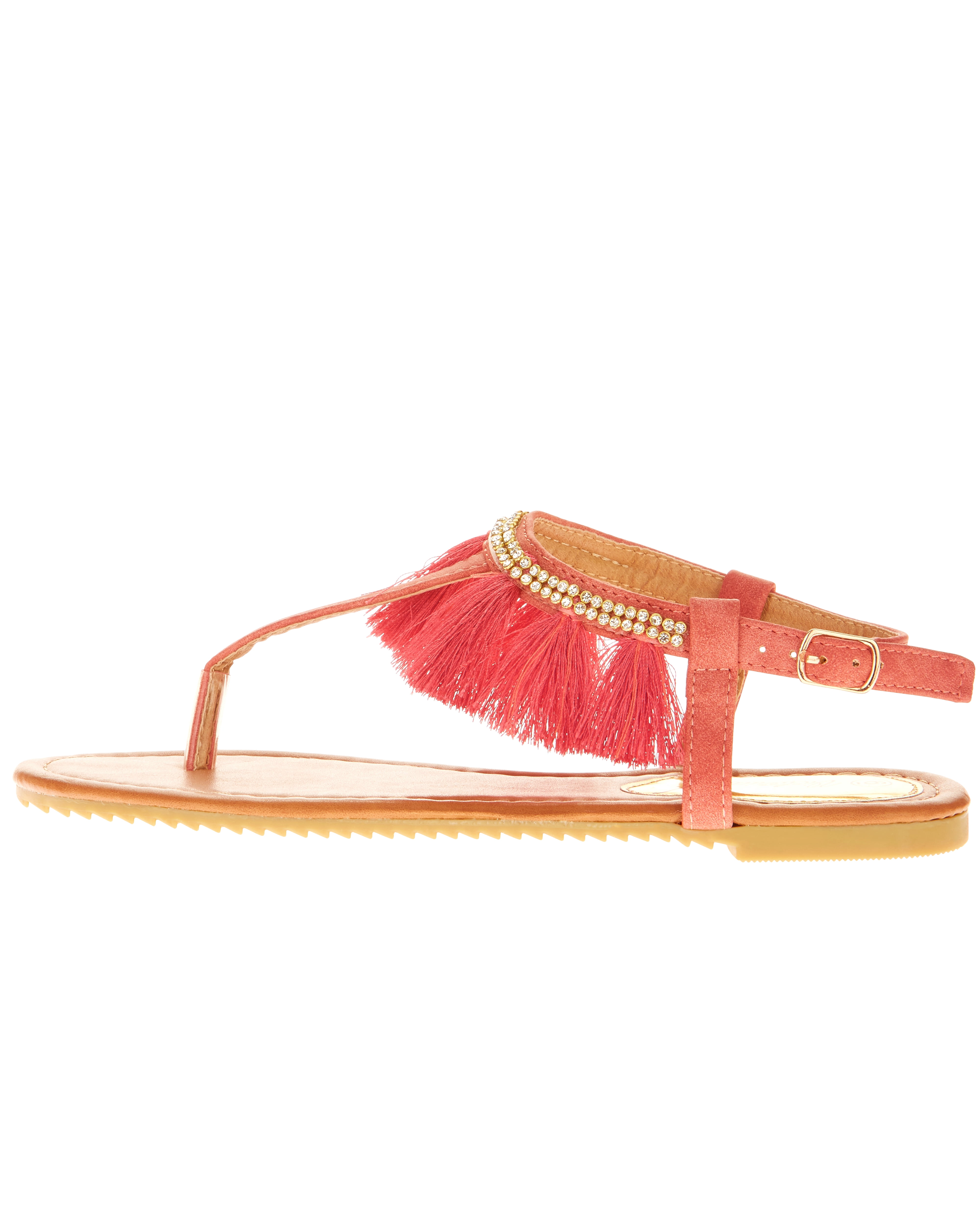 Victoria K Women's Fringe Design sandals