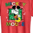 thumbnail image 3 of Disney - Mickey Mouse Cartoon Pop - Women's Short Sleeve Graphic T-Shirt, 3 of 5
