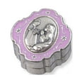 thumbnail image 3 of 2" Communion Chalice  Epoxied Metal Rosary Box, 3 of 5
