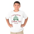 thumbnail image 4 of Farm Fresh Christmas Trees Truck Crewneck T Shirts Boy Girl Brisco Brands S, 4 of 6