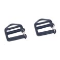 thumbnail image 1 of 2 Pieces Backpack Webbing Buckles Replacement Harness Holder Bag Plastic Backpack Webbing Buckle Component Adjustment Ladderlock Slider Fastener Replacing Part, 1 of 5