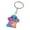 A, variant on Creative Acrylic Alien Craft Keychain Modern Key Rings Accessory Perfect Gift For Sci Fi And Space Enthusiasts