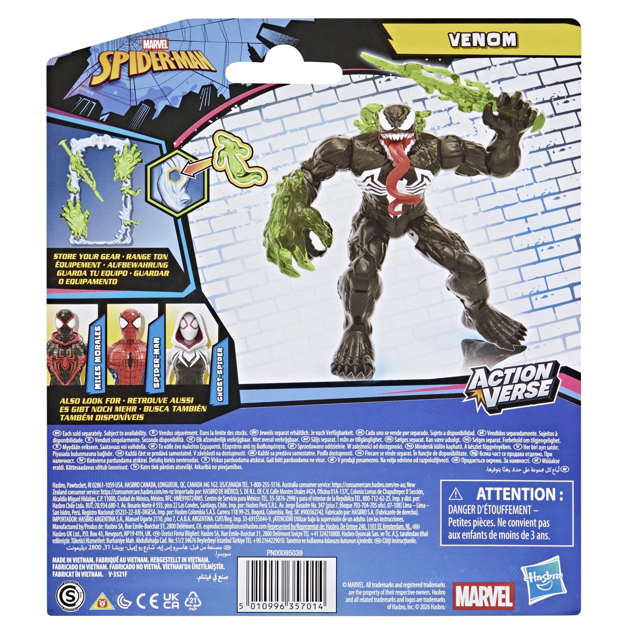 Marvel Spider-Man ActionVerse Venom Action Figure