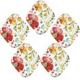 thumbnail image 2 of Menstrual Pad Reusable Washable Bamboo Charcoal Sanitary Pad Mama Cloth Pad, 2 of 10