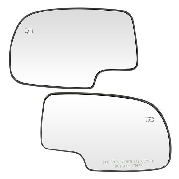 CCIYU Left and Right Side View Mirror Power Adjustment Power Heated Fits for 2000-2006 For Chevy Suburban 1500 2500 3500 Silverado Tahoe 1999-2007 For GMC Sierra 1500 2500 3500 Yukon XL 2500