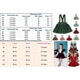 thumbnail image 3 of 5 yearsD6Pudcoco, faldas con tirantes de tutú para niños pequeños, faldas de pana con volantes para niñas pequeñas, ropa sólida con lazo de botón de otoño para verano 2020 esquí esquí Gafas de esquí, 3 of 5