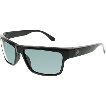 Spy Men's Polarized Frazier 673176038864 Black Square Sunglasses