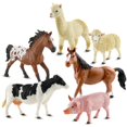 thumbnail image 1 of Juguete educativo Zippytots de Farm Animal Toys, 6 unidades, para niños de 3 a 5 años, 1 of 7