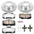thumbnail image 3 of PowerStop Front Z36 Truck & Tow Carbon-Fiber Ceramic Brake Pad and Drilled and Slotted Rotor Kit Fits: TOYOTA Select Models K1236-36, 3 of 9