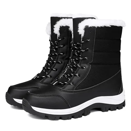 

Women‘s Outdoor Warm Plush Lined Snow Boots Winter Thermal Insulated Snow Shoes Women‘s Footwear