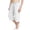 White, variant on FAHXNVB Boys Capri Pants Drawstring Elastic Waist Solid Color Workout Pants Summer Lightweight Breathable Pants with Pockets 4-15 Years