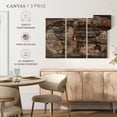 thumbnail image 5 of Elephant Stock Reclaimed Map Wall Art - Horizontal Multi Panel Canvas - Living Room Wall Decor - Map Multi Panel - Brown And Gray Decor By Diego Tirigall - 50" x 32", 5 of 8