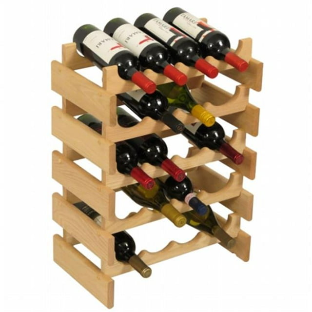 Wooden Mallet WR45UN 20 Bottle Dakota Wine Rack