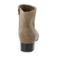 thumbnail image 3 of Time and Tru Women's Faux Suede Ankle Boots, Wide Width Available, 3 of 5